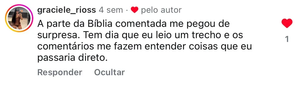 graciele_rioss: a Bíblia comentada me pegou de surpresa
