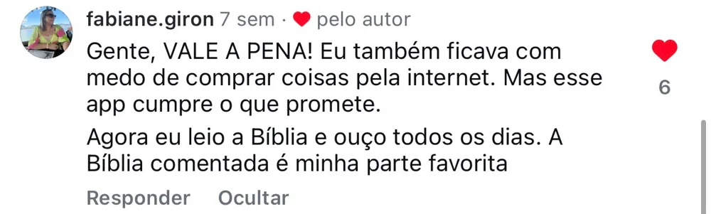 fabiane.giron: esse app cumpre o que promete