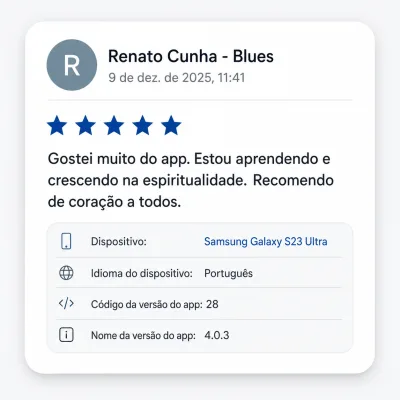 Avaliação de Renato Cunha — 5 estrelas