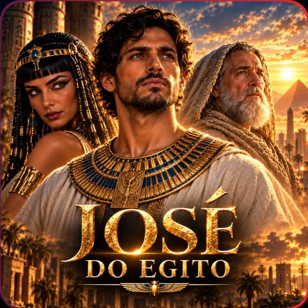 Capa da novelinha em áudio José do Egito